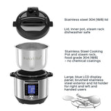 Instant Pot Ultra 3 Qt 10-in-1 Multi- Use Programmable Pressure Cooker, Slow Cooker, Rice Cooker, Yogurt Maker, Cake Maker, Egg Cooker, Sauté