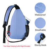 MOSISO Sling Backpack, Multipurpose Crossbody Shoulder Bag Travel Hiking Daypack