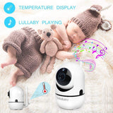 Baby Monitor with Remote Pan-Tilt-Zoom Camera and 3.2'' LCD Screen
