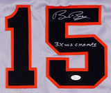 Bruce Bochy Signed Memorabilia San Francisco Giants Jersey Inscribed 3X
