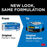 ScotchBlue Original Multi-Surface Painter’s Tape, .94 inch x 60 yard, 2090, 6 Rolls