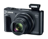 Canon PowerShot SX730 Digital Camera w/40x Optical Zoom & 3 Inch Tilt LCD - Wi-Fi, NFC, Bluetooth Enabled (Black)