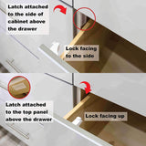 Eco-Baby Child Safety Magnetic Cabinet and Drawer Locks for Proofing Kitchen 12 Pack Child Latches