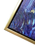 Framed Art Giclee Canvas Prints of Starry Night by Vincent Van Gogh Paintings Reproduction Post