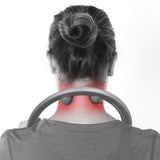 LiBa Back and Neck Massager for Trigger Point Fibromyalgia Pain Relief and Self Massage Hook Cane Therapy