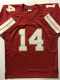 Autographed/Signed Sammy Watkins Kansas City Red Football Jersey JSA COA