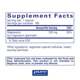 Pure Encapsulations - Magnesium (Glycinate) - Supports Enzymatic and Physiological Functions* - 180 Count