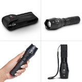 GearLight LED Tactical Flashlight S1000 [2 PACK] - High Lumen, Zoomable, 5 Modes, Water Resistant, Handheld Light - Best Camping, Outdoor, Emergency
