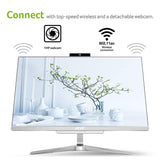Acer Aspire C24-865-UA91 AIO Desktop, 23.8" Full HD, 8th Gen Intel Core i5-8250U, 8GB DDR4, 1TB HDD, 802.11AC WiFi, Wireless Keyboard and Mouse