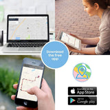GPS Tracker Mini Portable SOS GPS Location Tracker Real Time Anti-Theft Spy Tracking with No Monthly Fee 2G GSM Finder for Vehicles Kids Dogs Cats
