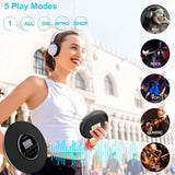 Portable CD Player, Soulcker Personal Compact Disc CD Player with Headphones Jack