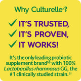 Culturelle Daily Probiotic, Digestive Health Capsules, Works Naturally with Your Body to Keep Digestive System in Balance*
