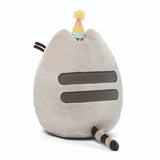 GUND Pusheen Snackables Birthday Cupcake Plush Stuffed Animal, Gray, 10.5"