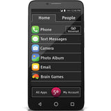 GreatCall Jitterbug Smart Easy-to-Use 5.5” Smartphone for Seniors
