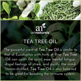 ArtNaturals 100% Pure Tea Tree Essential Oil - (4 Fl Oz / 120ml) - Natural Premium Melaleuca Therapeutic Grade - Great with Soap and Shampoo