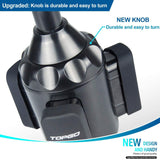 TOPGO [Upgraded] Cup Holder Phone Mount Universal Adjustable Gooseneck Cup Holder Cradle Car Mount