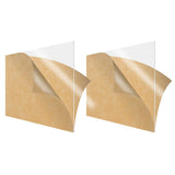 SimbaLux Acrylic Sheet Clear Cast Plexiglass 12” x 12” Square Panel 1/8” Thick (3mm) Pack of 2 Transparent Plastic Plexi Glass Board