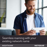 NETGEAR WiFi Mesh Range Extender EX7300 - Coverage up to 2000 sq.ft. and 35 devices