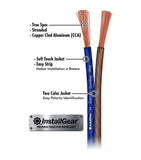 InstallGear 14 Gauge AWG 100ft Speaker Wire True Spec and Soft Touch Cable