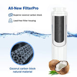 FilterPro Replacement for Refrigerator Water Filter Kenmore 9084, 9006 (3 Pack)