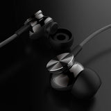Betron BS10 Earphones Headphones, Powerful Bass Driven Sound, 12mm Large Drivers, Ergonomic Design with Remote Control and Microphone  (Black)