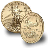 1986 - Present 1/4oz American Gold Eagle (Random Year) $10 Brilliant Uncirculated