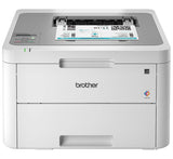 Brother HL-L3210CW Compact Digital Color Printer Providing Laser Printer Quality Results with Wireless, Amazon Dash Replenishment Enabled, White
