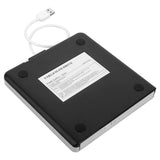 External USB 2.0 DVD Drive, DVD +/-RW CD +/-RW Writer Burner Player with Classic Silvery for MacBook Air, MacBook Pro, Mac OS, PC Laptop