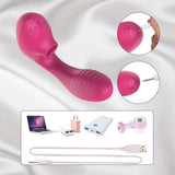 Clitoral Sucking Vibrator with Clitoris and G-Spot Stimulation, Wearable Dildos Couple Vibrators with 10 Suction & Vibration Settings, Rechargeable