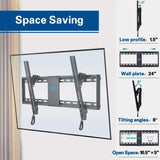 Mounting Dream Tilt TV Wall Mount Bracket for Most 37-70 Inches TVs, TV Mount