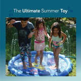 SplashEZ 3-in-1 Sprinkler for Kids, Splash Pad, and Wading Pool for Learning – Children’s Sprinkler Pool