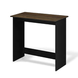 FURINNO 14035CWN Simplistic Study Table, Columbia Walnut
