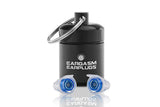 Eargasm High Fidelity Earplugs for Concerts Musicians Motorcycles Noise Sensitivity Conditions (Ear Plugs Come in Premium Gift Box Packaging) - Blue