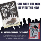 Louisville Vegan Jerky - Smoked Black Pepper, Vegetarian & Vegan Friendly Jerky