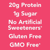 High Protein Bars - Berries and Crème, 20g Protein, 0g Sugar, No Artificial Sweeteners