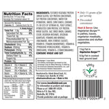 Loma Linda - Plant-Based - Vegetarian Burger (20 oz.) (Pack of 12) - Kosher
