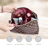 WODKEIS Makeup Bag Shell Shape Cosmetic Bags Hand-held Cosmetic Pouch Toiletry Travel Organizer for Women, Cosmetics, Make Up Tools, Toiletries