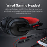 Redragon S101-BA PC Gaming Keyboard and Mouse Combo, Mousepad, Headset with Mic, Wired LED RGB Backlit Mouse w/ 3200 DPI for Windows Computer Gamers