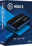 Elgato Game Capture Card HD60 S - Stream and Record in 1080p60, for PlayStation 4, Xbox One & Xbox 360