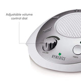 White Noise Sound Machine | Portable Sleep Therapy for Home , Office , Baby & Travel-Silver