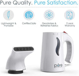 Pure Enrichment PureSteam Portable Fabric Steamer (White)