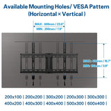 Mounting Dream Tilt TV Wall Mount Bracket for Most 37-70 Inches TVs, TV Mount