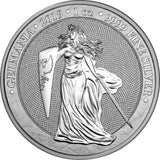 2019 DE BU GERMANIA 1 oz 999 Silver Coin $2 Uncirculated BM