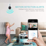 heimvision HM203 1080P Security Camera with Smart Night Vision/Ptz/Two-Way Audio, 2.4GHz Wireless Home Surveillance IP Camera for Baby/Elder/Pet
