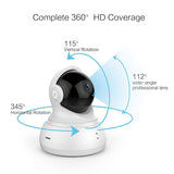 YI Dome Camera Pan/Tilt/Zoom Wireless IP Indoor Security Surveillance System 720p HD Night Vision, Motion Tracker, Auto-Cruise, Remote Monitor