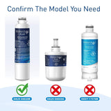 Waterdrop Plus DA29-00020B Refrigerator Water Filter, Pack of 3