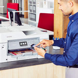 Brother MFC-J6545DW INKvestmentTank Color Inkjet All-in-One Printer with Wireless, 11" x 17" Scan Glass and Up to 1-Year of Ink in-Box MFC-J6545dw