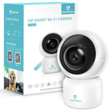 heimvision HM203 1080P Security Camera with Smart Night Vision/Ptz/Two-Way Audio, 2.4GHz Wireless Home Surveillance IP Camera for Baby/Elder/Pet