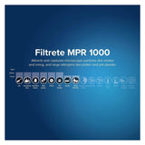 Filtrete 20x25x4, AC Furnace Air Filter, MPR 1000 DP, Micro Allergen Defense Deep Pleat, 2-Pack
