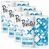 Presto! 308-Sheet Mega Roll Toilet Paper, Ultra-Soft, 24 Count